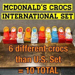 McDonald’s Crocs Happy Meal Toys